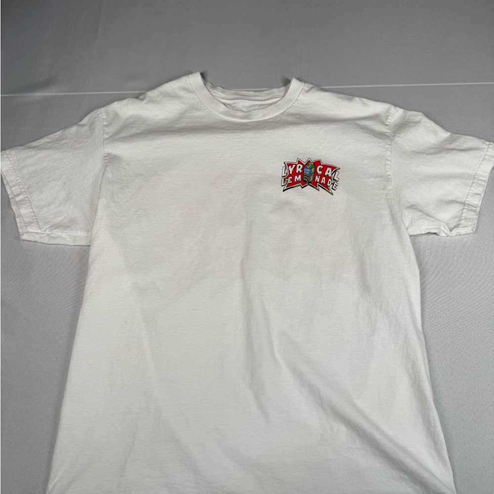 Lyrical Lemonade White Graphic T-Shirt